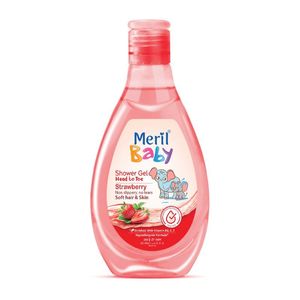 Meril Baby Shower Gel Strawberry Head to Toe 200ml